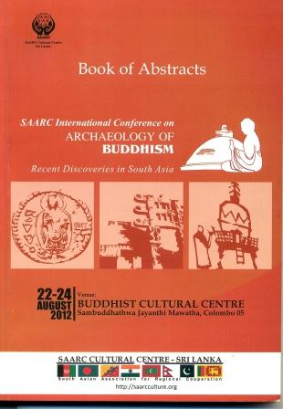 Book of Abstract - SAARC International Conference on Archaeology of Buddhism-Recent Discoveries in South Asia Image