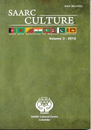 SAARC Cultural Centre News Letter Vol. 2 No. 3: September 2012 Image