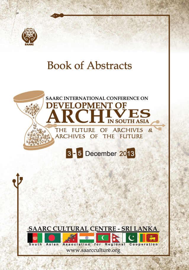 Development of Archives in South Asia Image
