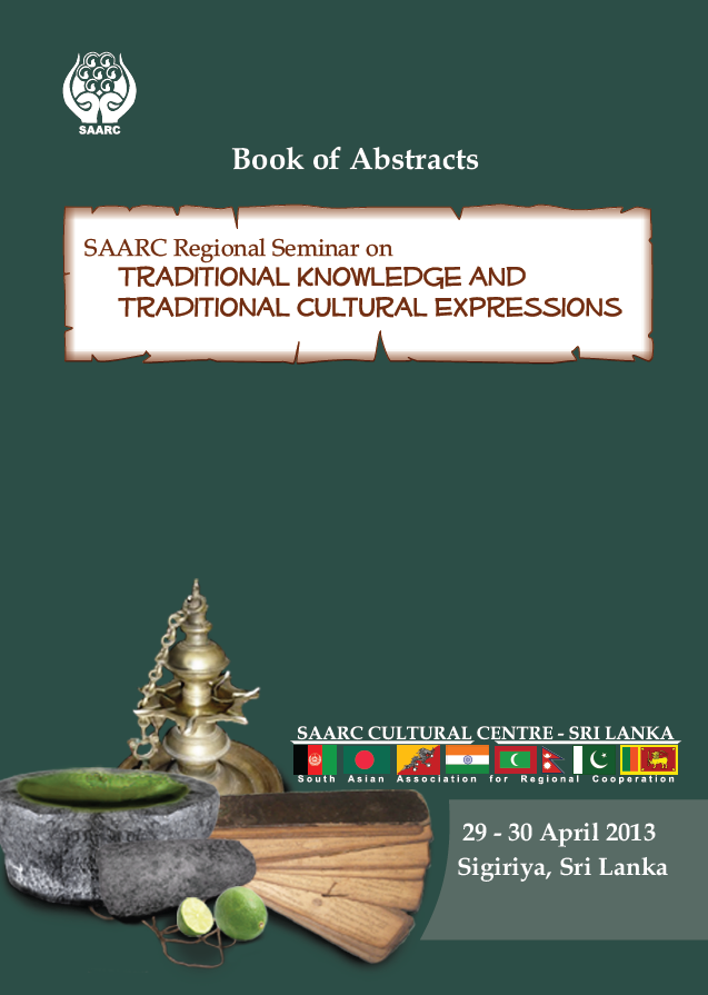 Traditional Knowledge & Traditional Cultural Expressions in South Asia Image