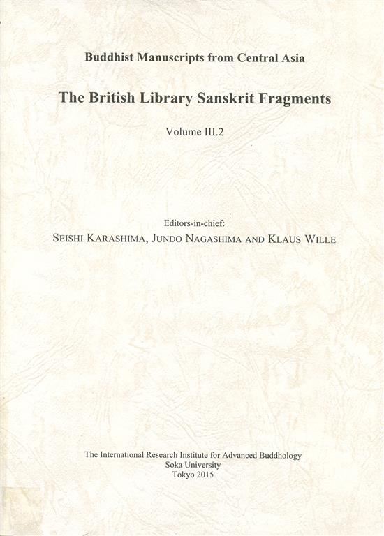 The British Library Sanskrit Fragments Vol : III part 2 Image