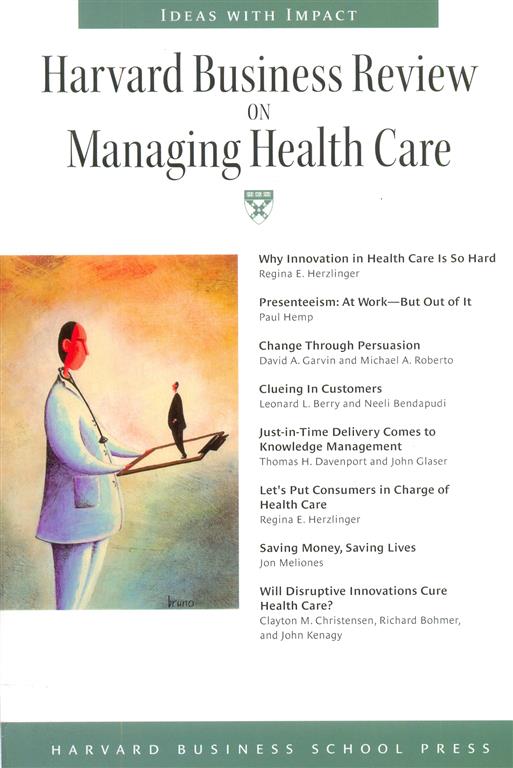 Harvard Business Review on Managing Health Care Image