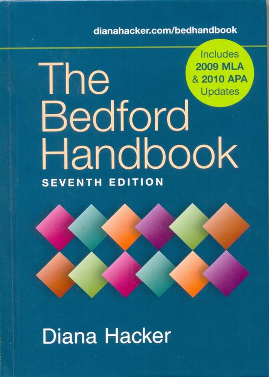 The Bedford Handbook 7th Edition Image