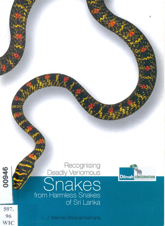 Recognising Deadly Venomous Snakes from Harmless Snakes of Sri Lanka Image