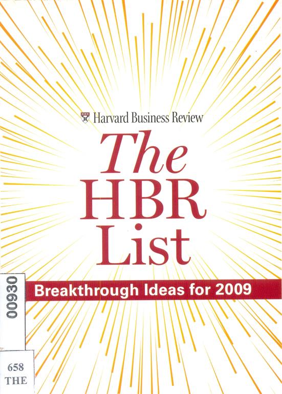 The HBR List-image